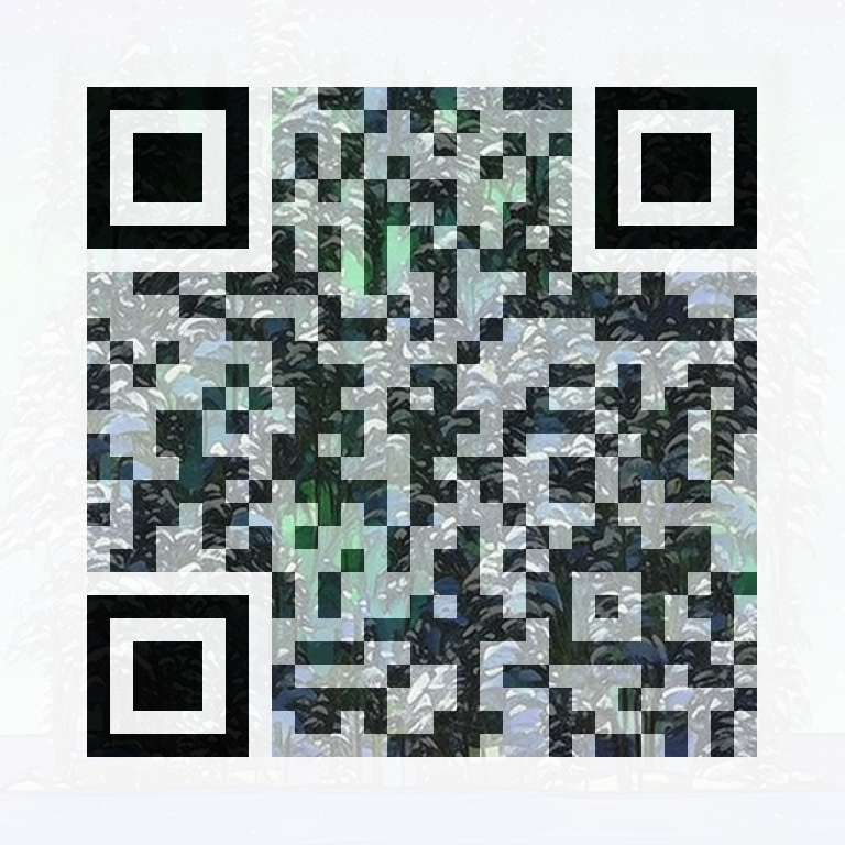 AI QR art — northern lights — scans to QR Code Harbor